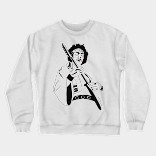 Jimi Hendrix Fan Artwork Crewneck Sweatshirt